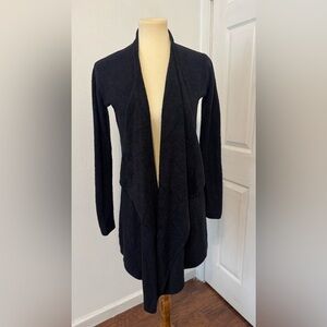 Barefoot Dreams Cardigan Sweater Bamboo Chic Lite Drape Front Soft Cozy Sz S/M